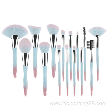 15pcs Synthetic wholesale custom makeup brush set